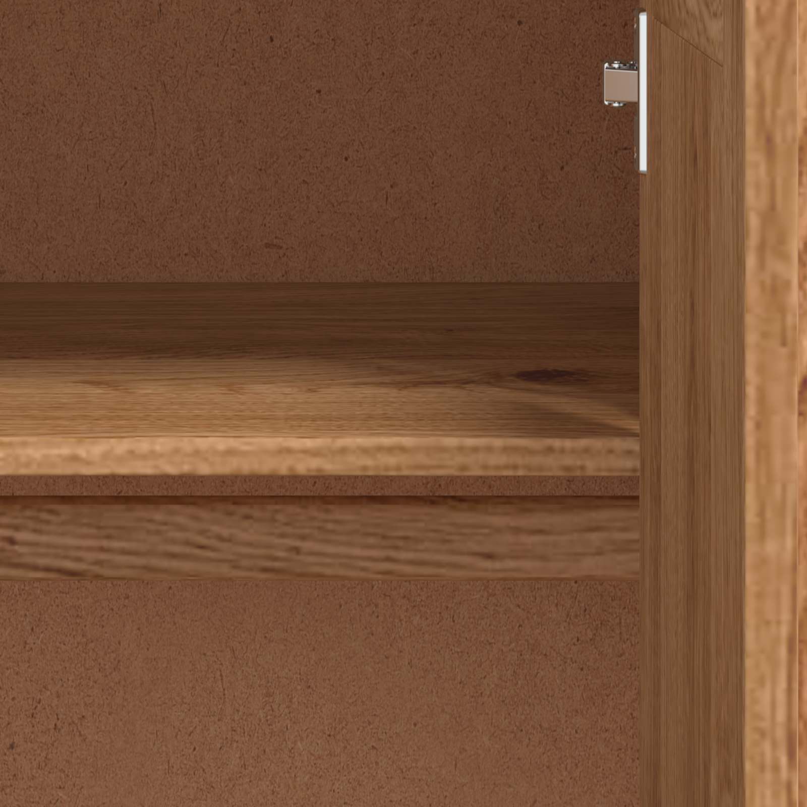 Kledingkast PANAMA Honing 169 x 50 x 185 cm Massief grenenhout image 7