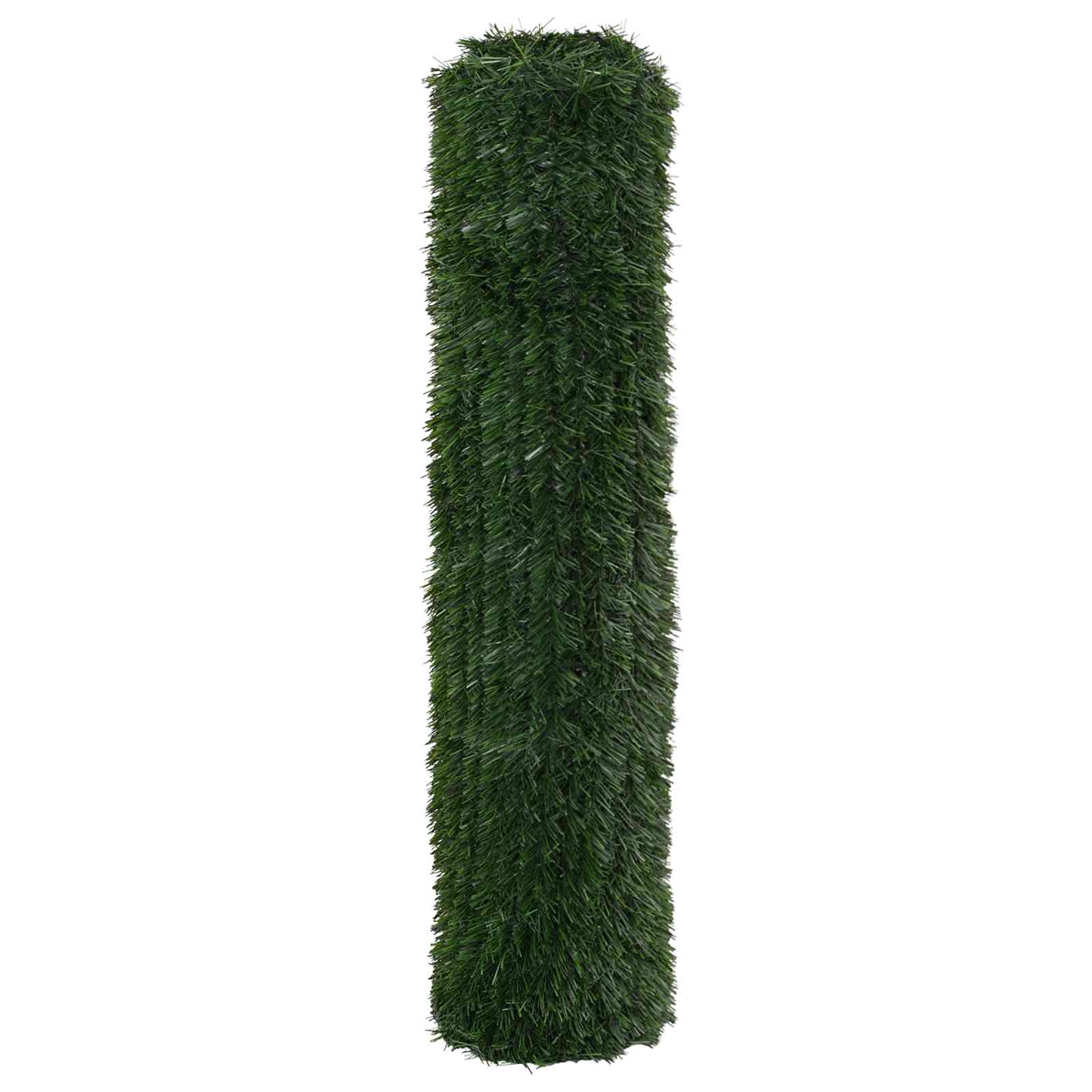 Kunstmatige omheining Donkergroen 1,5 x 5 m PVC en staal image 3