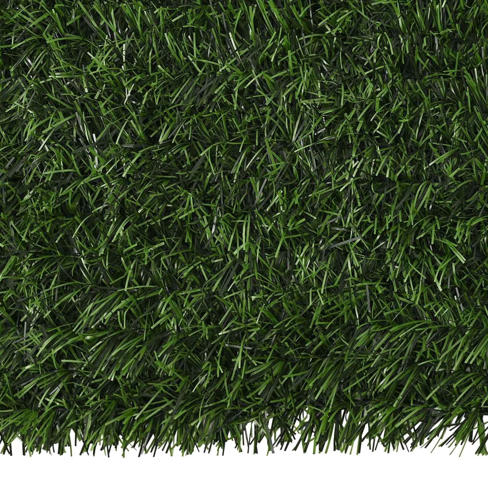 Kunstmatige omheining Lichtgroen 1 x 3 m PVC en staal image 4
