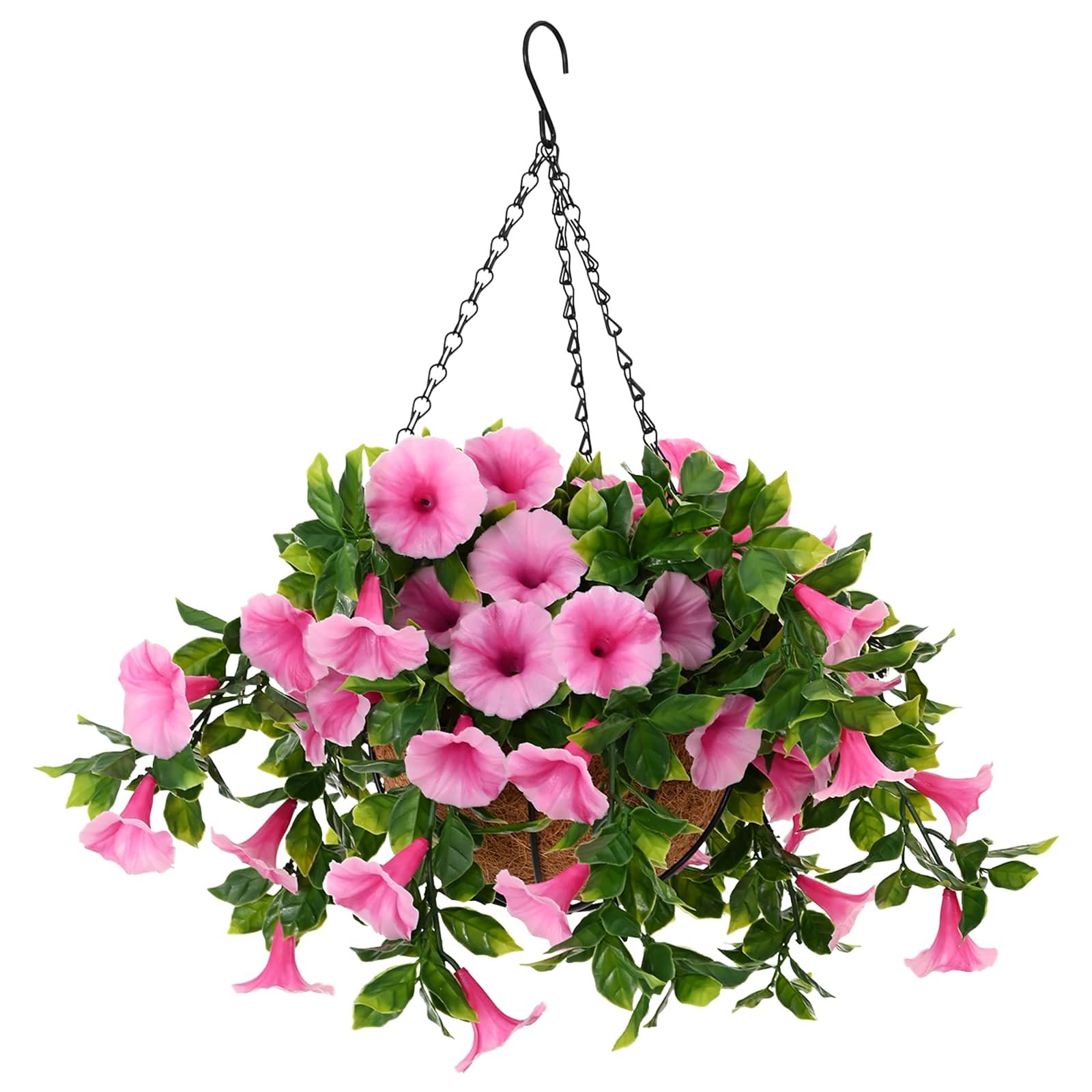 Kunstbloemen Roze 55 x 50 x 57 cm PE en staal image 2