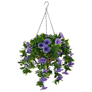vidaXL Tehislilled Lilla 66 x 75 x 70 cm PE ja teras