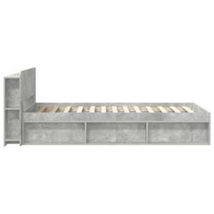 Rám postele s úložným prostorem Betonově šedá 75 x 190 cm - obrázek 4