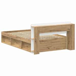 Rám postele s úložným prostorem s čelo Dub artisan 120 x 200 cm - obrázek 5