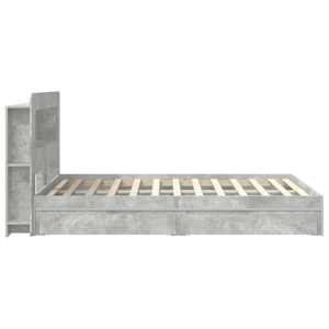 Rám postele s úložným prostorem Betonově šedá 150 x 200 cm - obrázek 5