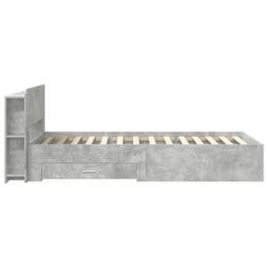 Rám postele s úložným prostorem Betonově šedá 75 x 190 cm - obrázek 4
