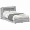 vidaXL Voodiraam ladustamisega Hall Sonoma 120 x 190 cm Tehispuit