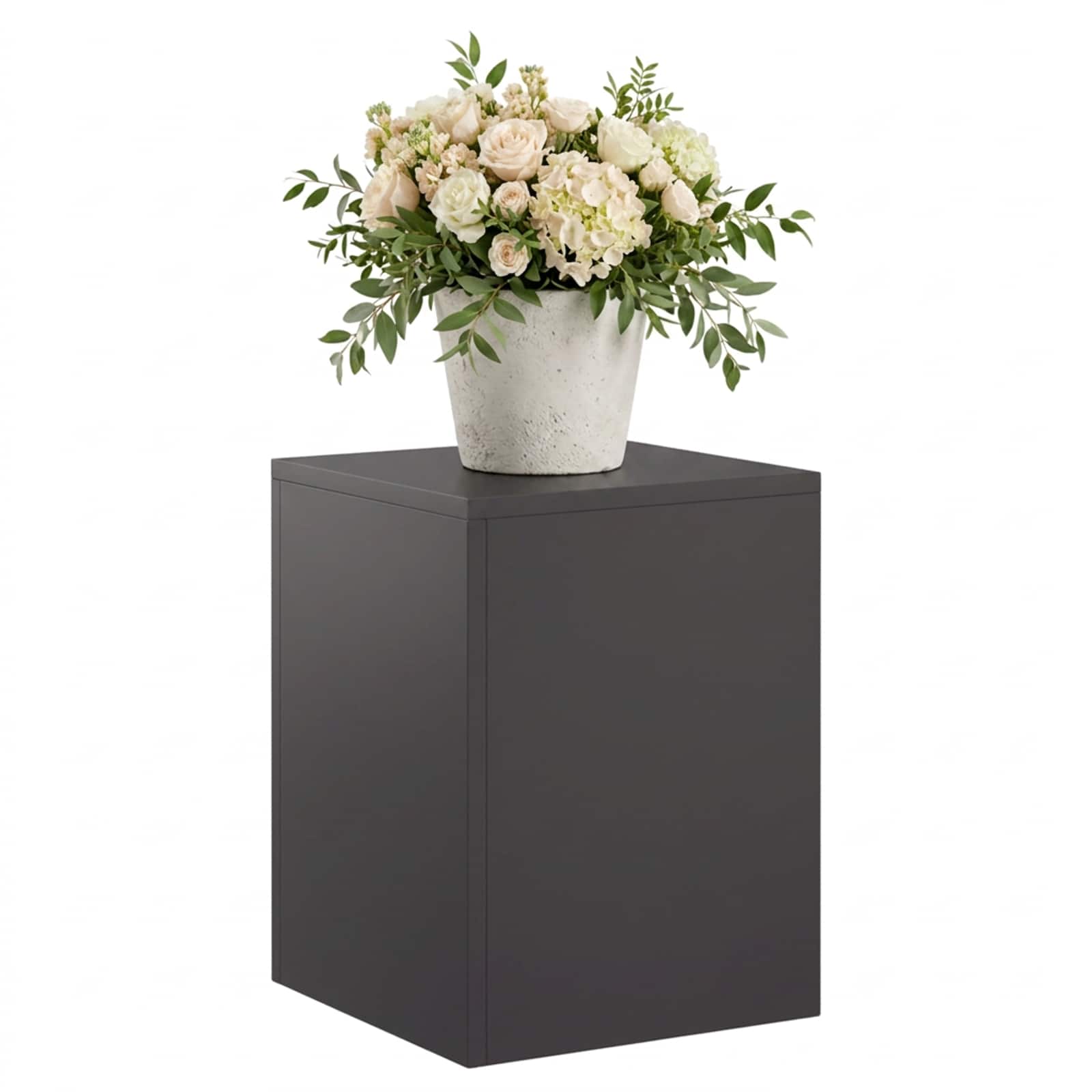 Plantenstandaard Zwart 30 x 30 x 40 cm Staal image 3