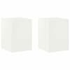 vidaXL Taimede alus 2 pcs Valge 30 x 30 x 40 cm Teras