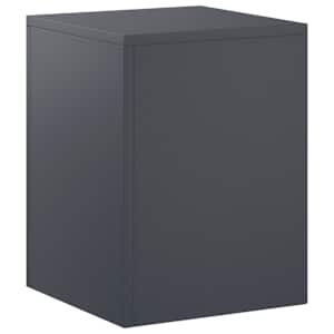 vidaXL Taimede alus Antratsiit 30 x 30 x 40 cm Roostevaba teras