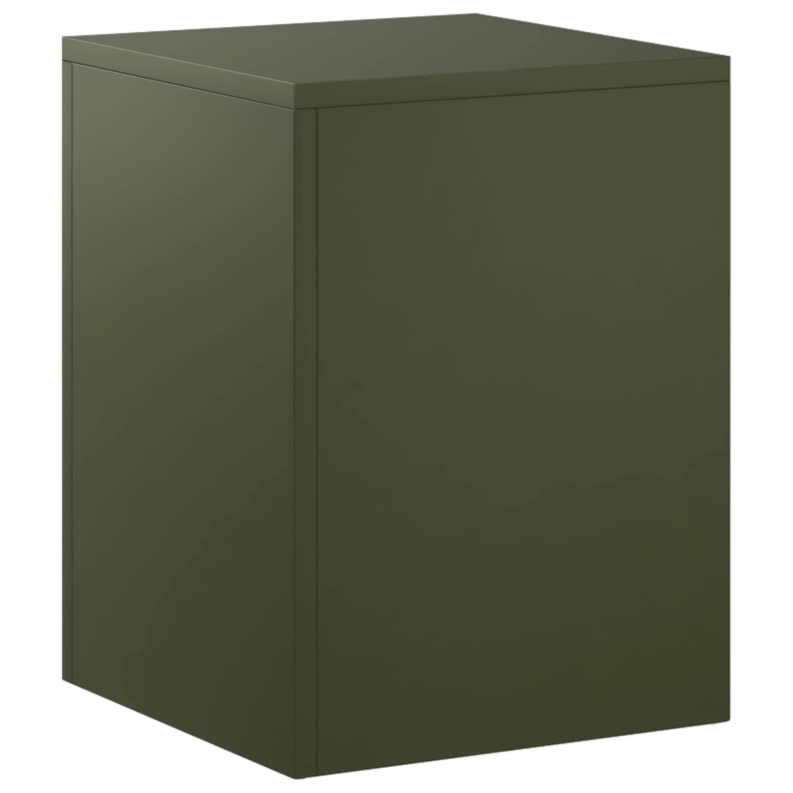 Plantenstandaard Olijfgroen 30 x 30 x 40 cm weervast staal image 2