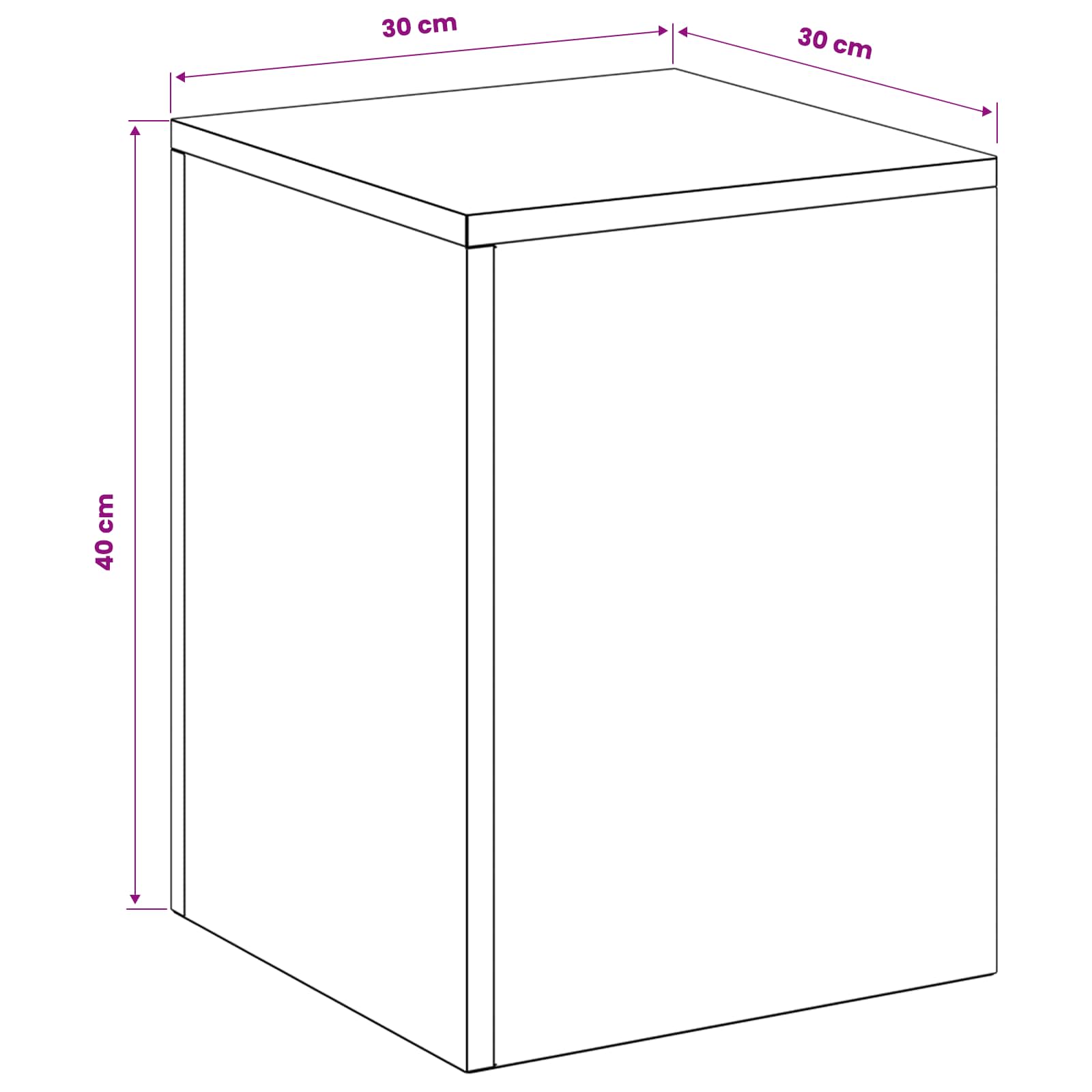 Plantenstandaard 2 pcs zilver 30 x 30 x 40 cm Roestvrij staal image 8
