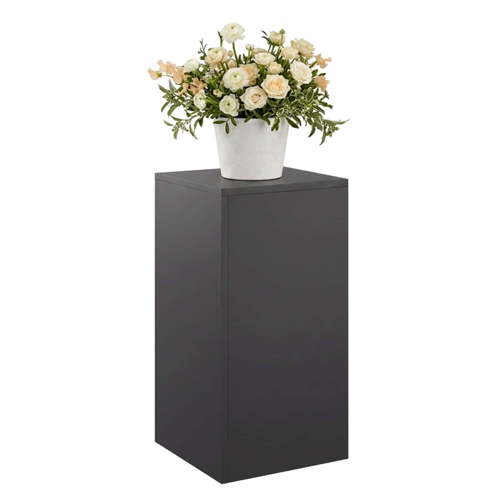 Plantenstandaard Zwart 30 x 30 x 60 cm Staal image 3