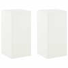 vidaXL Taimede alus 2 pcs Valge 30 x 30 x 60 cm Teras