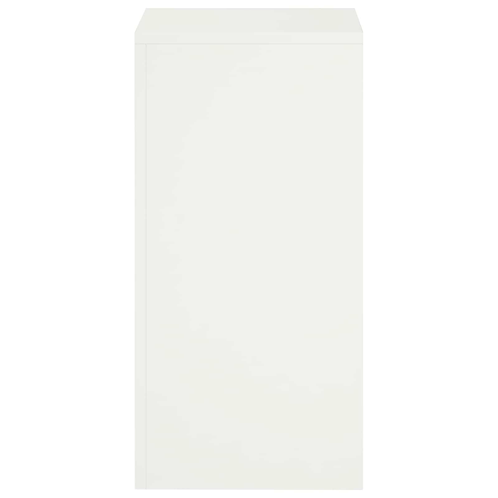 Plantenstandaard 2 pcs Wit 30 x 30 x 60 cm Staal image 4
