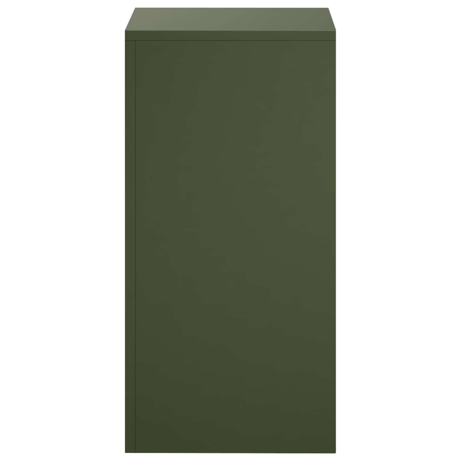 Plantenstandaard 2 pcs Olijfgroen 30 x 30 x 60 cm Staal image 4