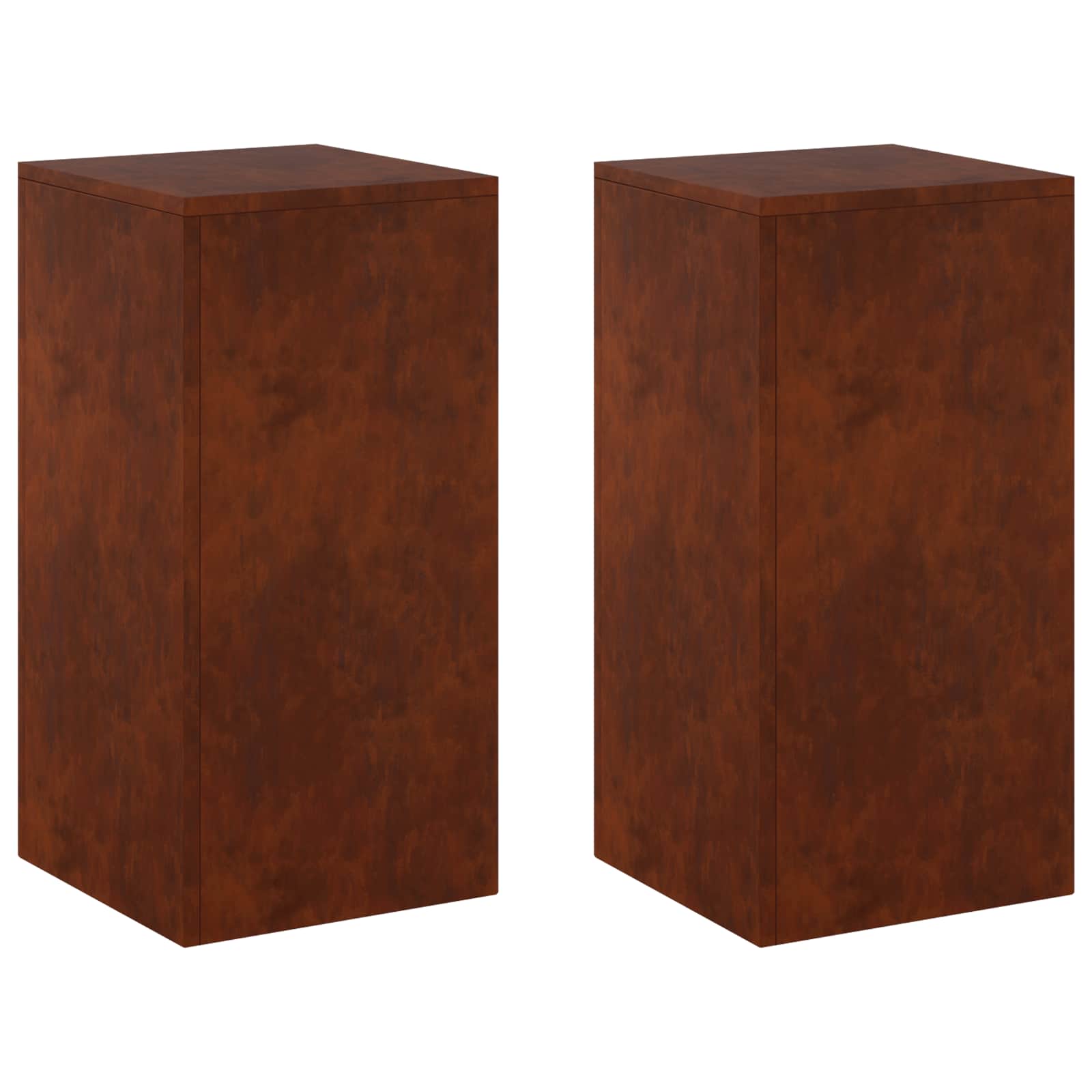 Plantenstandaard 2 pcs Roestkleurig 30 x 30 x 60 cm image 2
