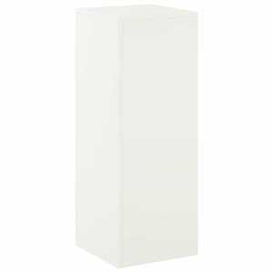 vidaXL Taimede alus Valge 30 x 30 x 80 cm Teras