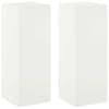vidaXL Taimede alus 2 pcs Valge 30 x 30 x 80 cm Teras