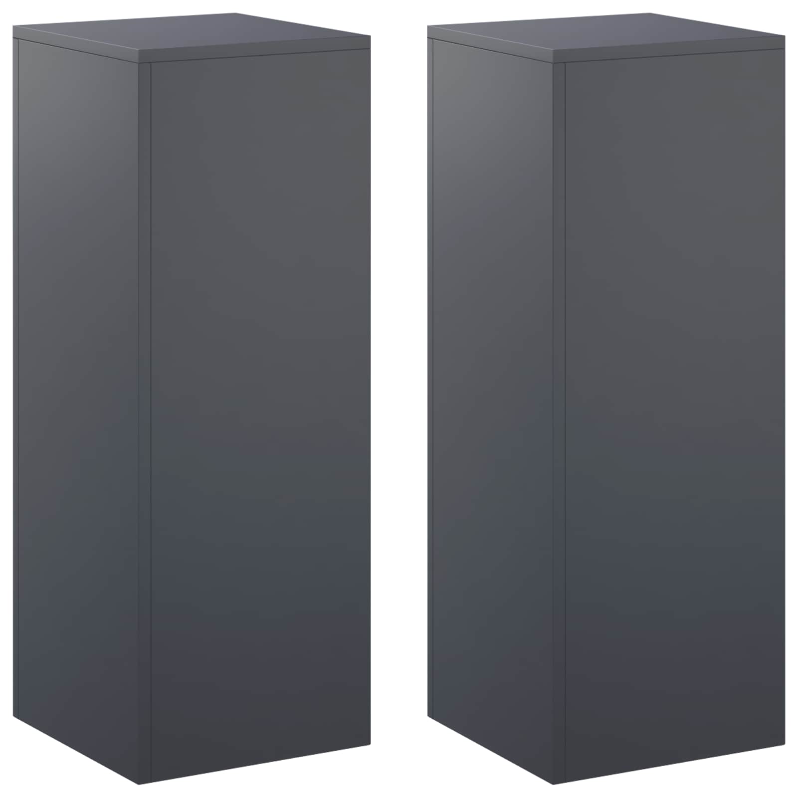 Plantenstandaard 2 pcs Antraciet 30 x 30 x 80 cm image 2