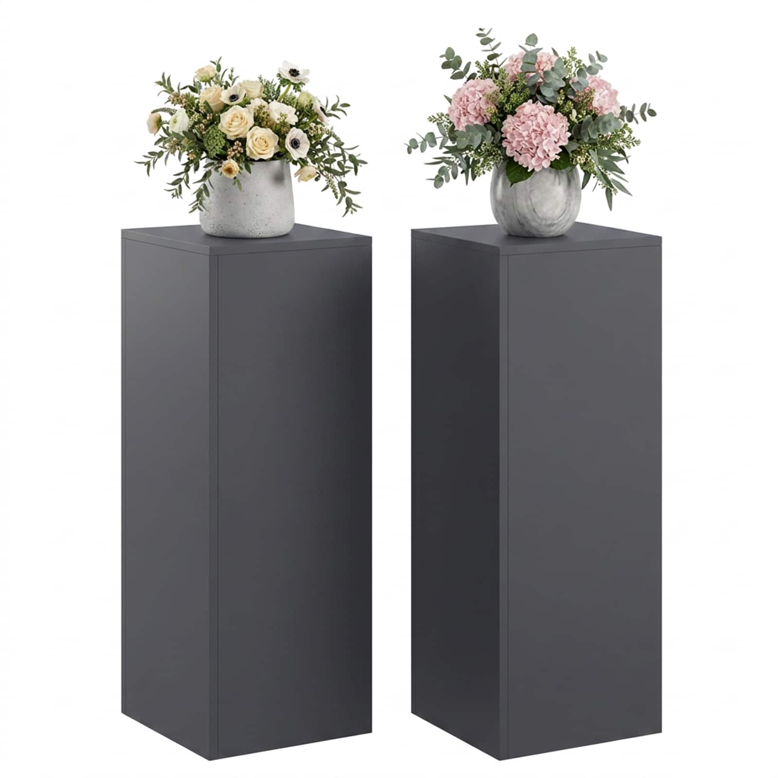 Plantenstandaard 2 pcs Antraciet 30 x 30 x 80 cm image 3