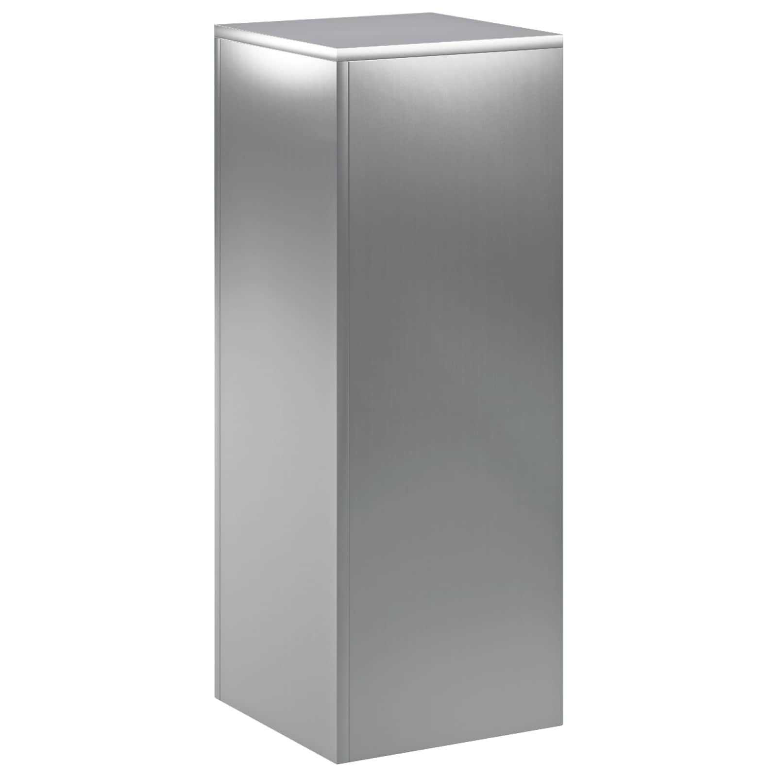 Plantenstandaard zilver 30 x 30 x 80 cm Staal image 2
