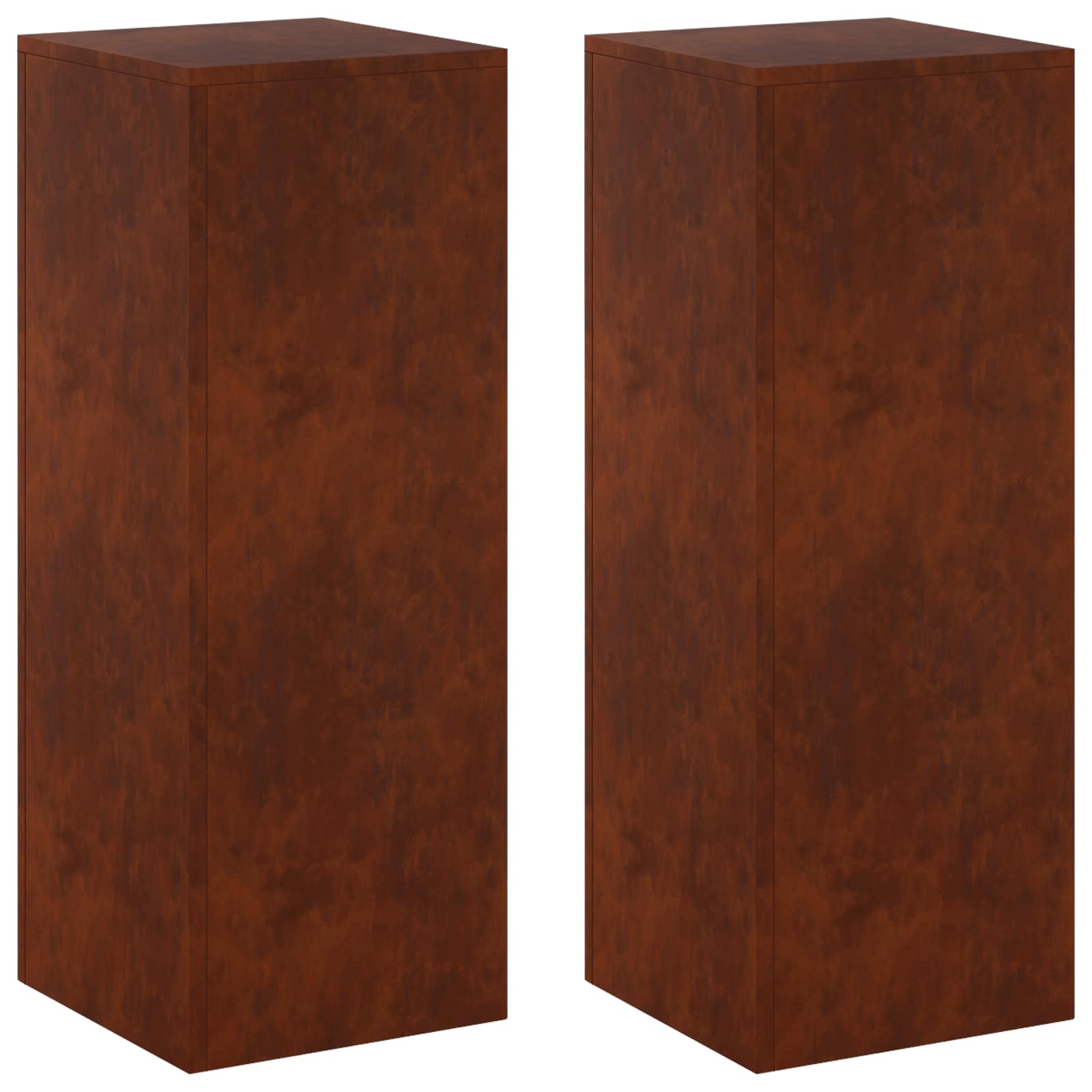 Plantenstandaard 2 pcs Roestkleurig 30 x 30 x 80 cm image 2