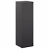 vidaXL Taimede alus Must 30 x 30 x 100 cm Teras