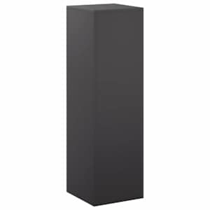 vidaXL Taimede alus Must 30 x 30 x 100 cm Teras