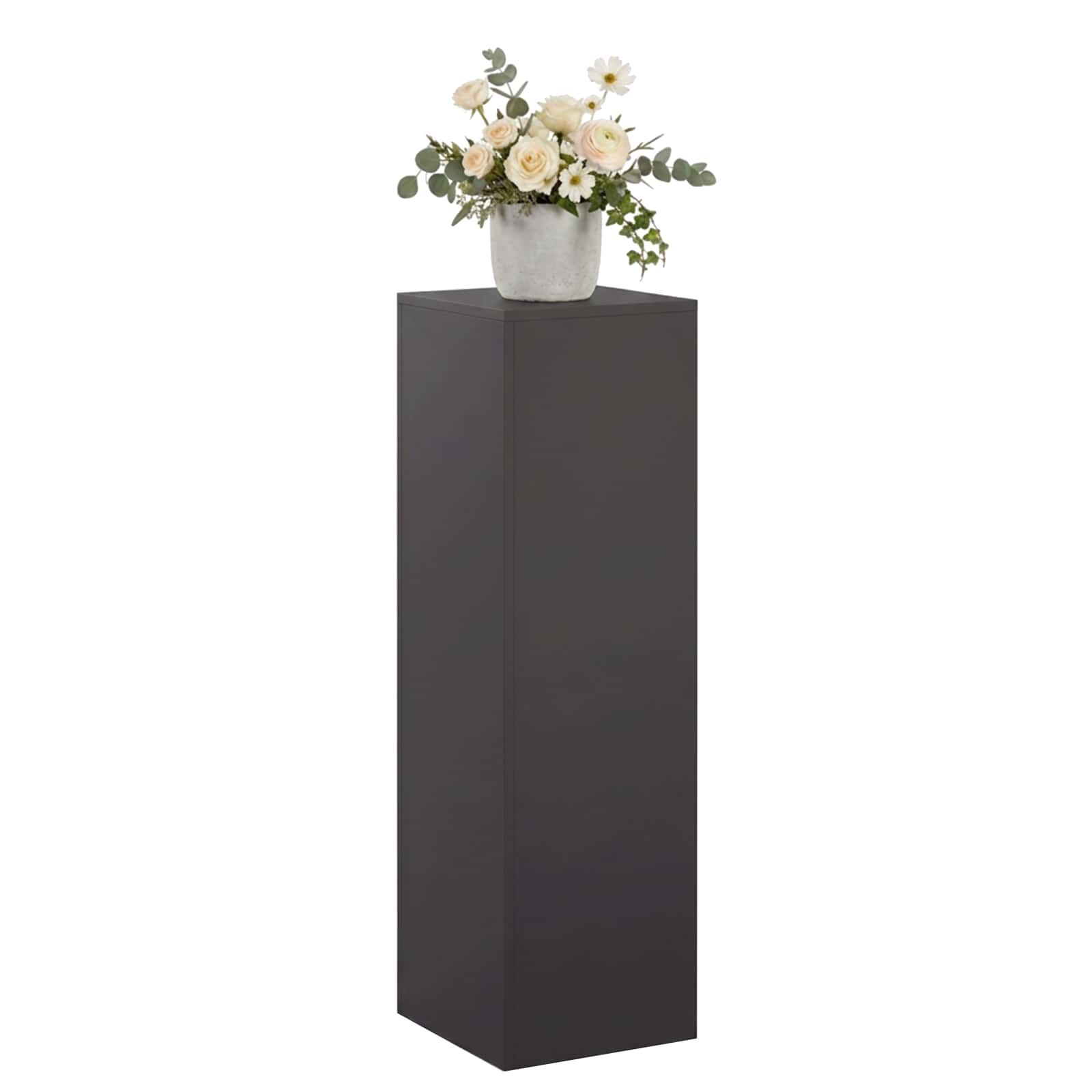 Plantenstandaard Zwart 30 x 30 x 100 cm Staal image 3