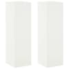 vidaXL Taimede alus 2 pcs Valge 30 x 30 x 100 cm Teras