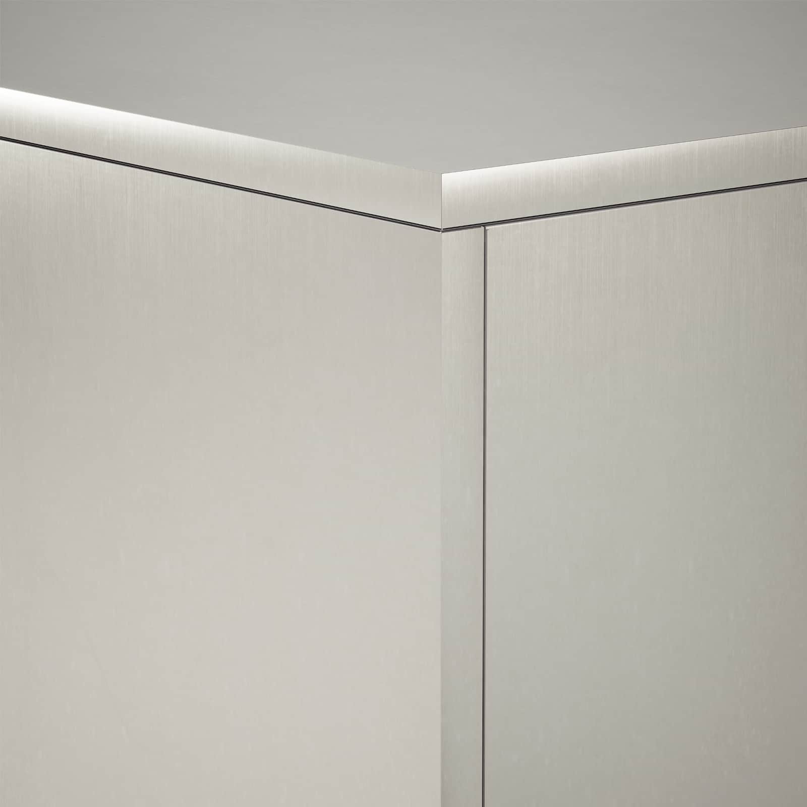 Plantenstandaard zilver 30 x 30 x 100 cm Staal image 6