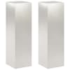 vidaXL Taimede alus 2 pcs H&otilde;bedane 30 x 30 x 100 cm Teras