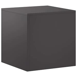 vidaXL Taimede alus Must 40 x 40 x 40 cm Teras