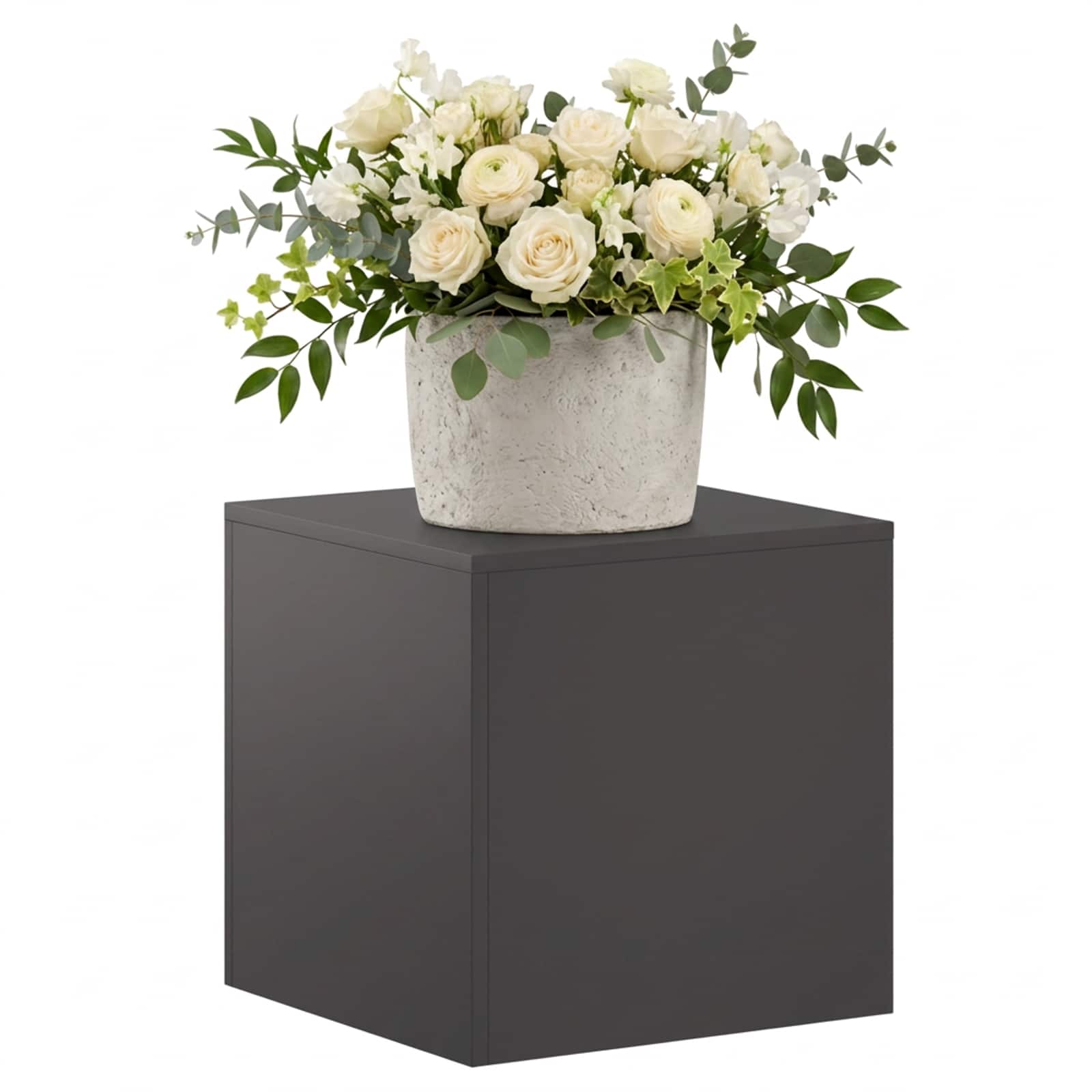 Plantenstandaard Zwart 40 x 40 x 40 cm Staal image 3