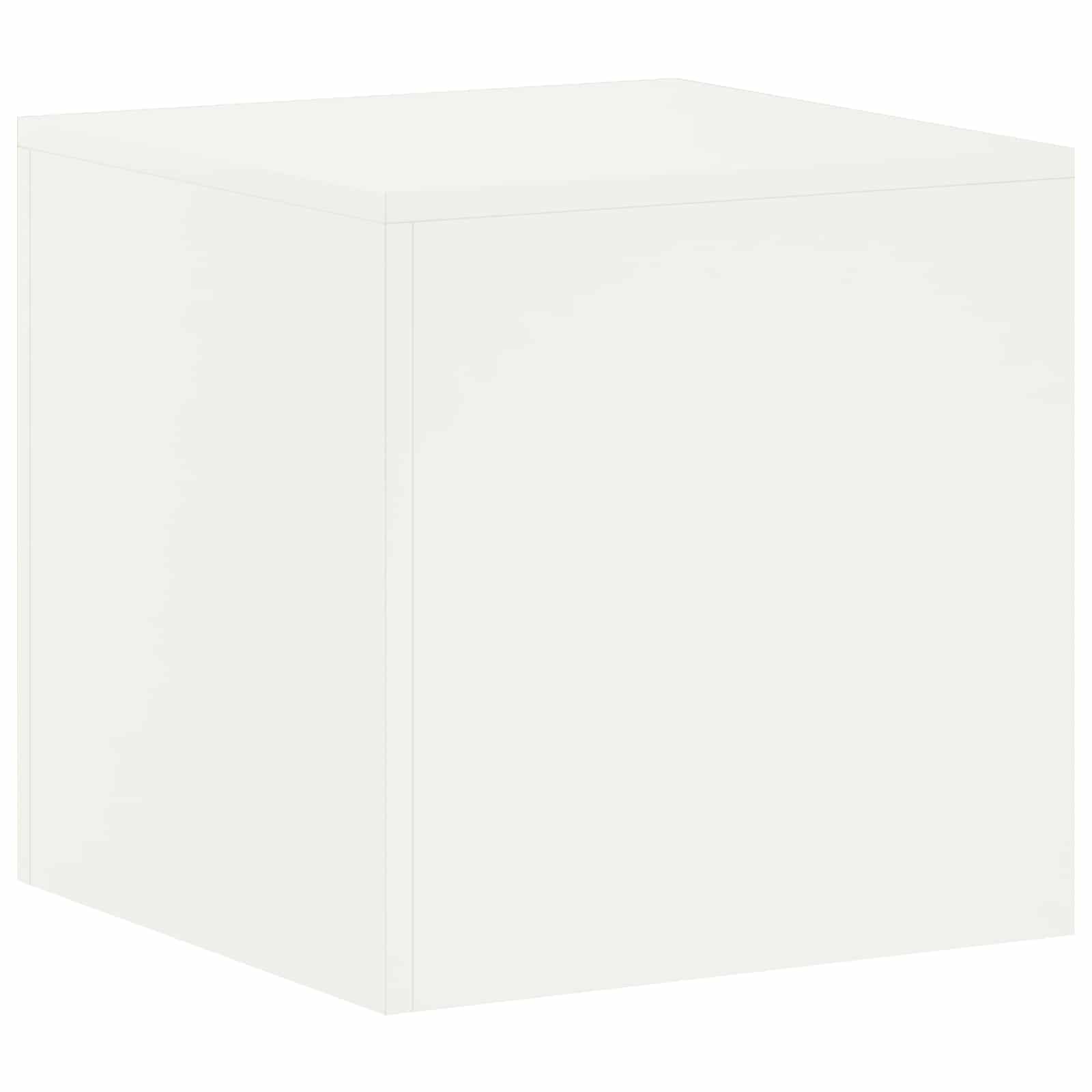 Plantenstandaard Wit 40 x 40 x 40 cm Staal image 2