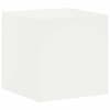 vidaXL Taimede alus Valge 40 x 40 x 40 cm Teras