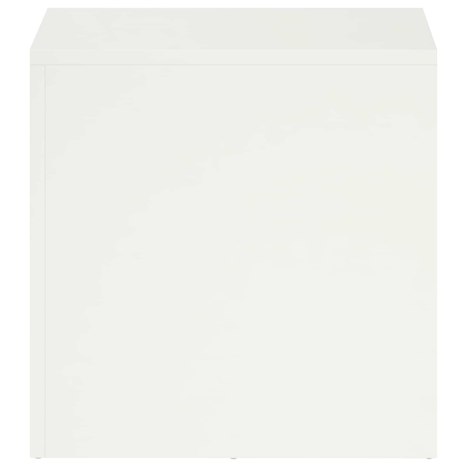 Plantenstandaard Wit 40 x 40 x 40 cm Staal image 4