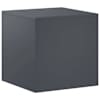 vidaXL Taimede alus Antratsiit 40 x 40 x 40 cm Roostevaba teras
