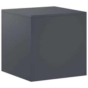 vidaXL Taimede alus Antratsiit 40 x 40 x 40 cm Roostevaba teras