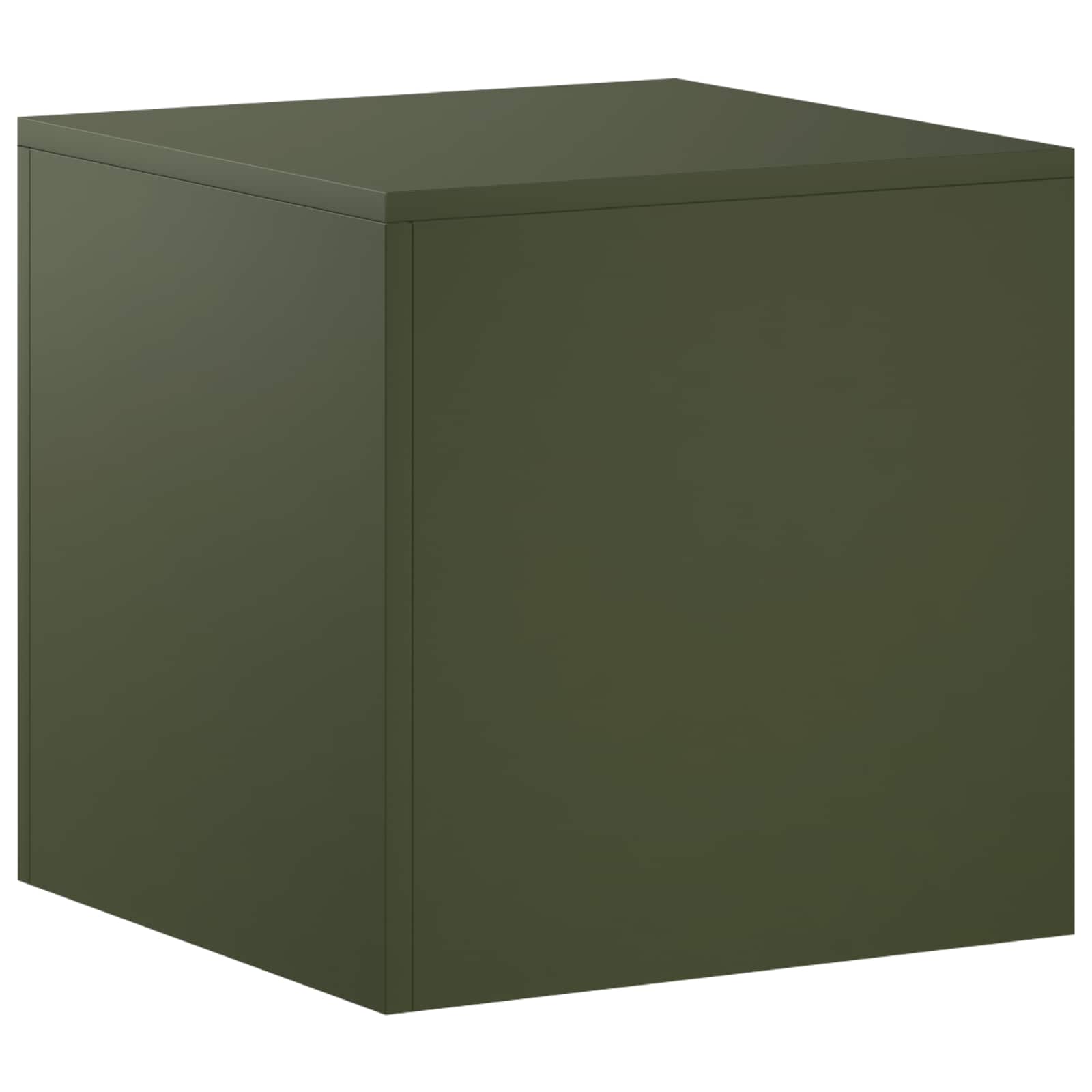 Plantenstandaard Olijfgroen 40 x 40 x 40 cm weervast staal image 2