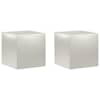 vidaXL Taimede alus 2 pcs H&otilde;bedane 40 x 40 x 40 cm Teras