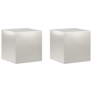 vidaXL Taimede alus 2 pcs H&otilde;bedane 40 x 40 x 40 cm Teras