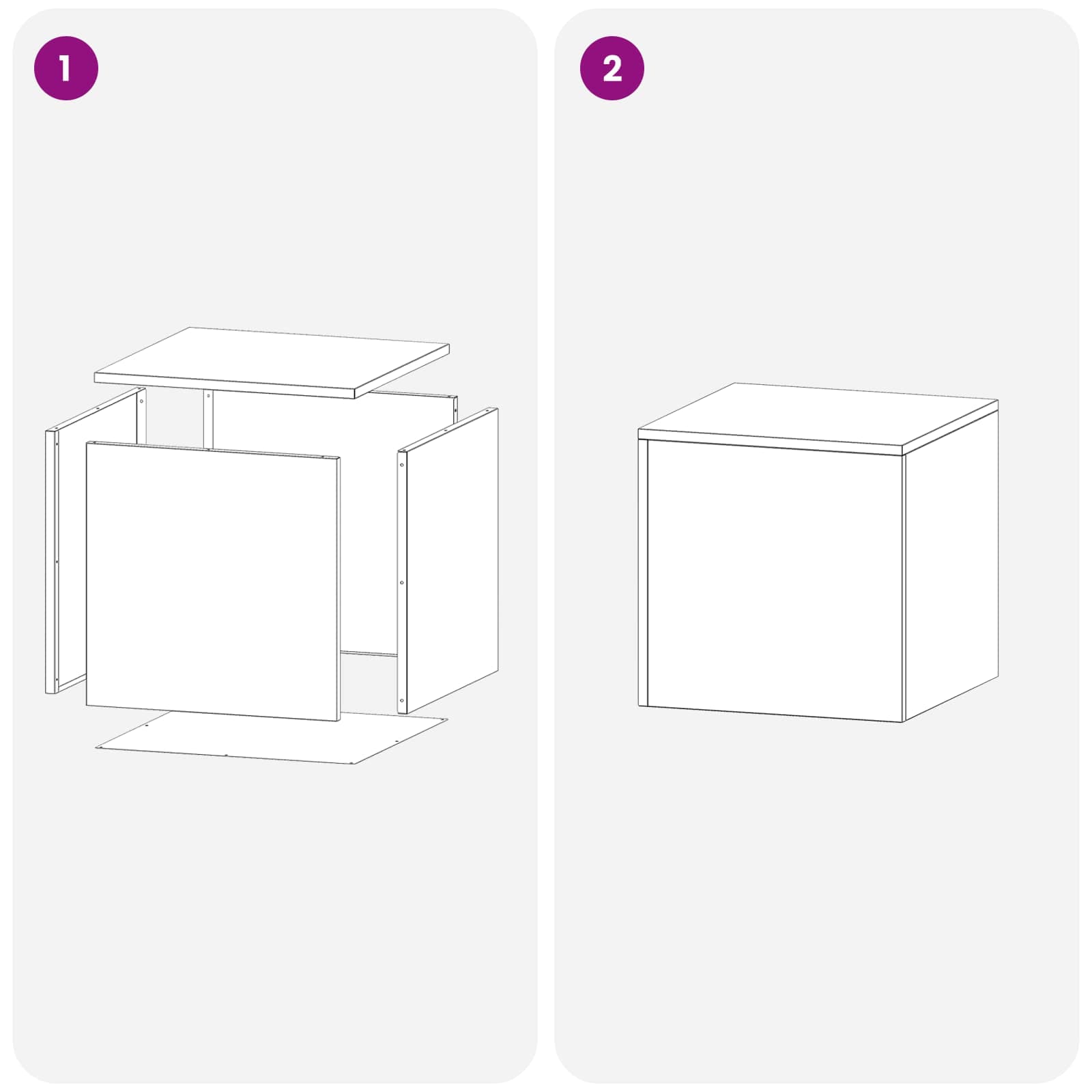 Plantenstandaard 2 pcs zilver 40 x 40 x 40 cm Roestvrij staal image 7