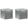 vidaXL Taimede alus 2 pcs H&otilde;bedane 40 x 40 x 40 cm Roostevaba teras