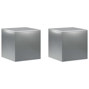 vidaXL Taimede alus 2 pcs H&otilde;bedane 40 x 40 x 40 cm Roostevaba teras