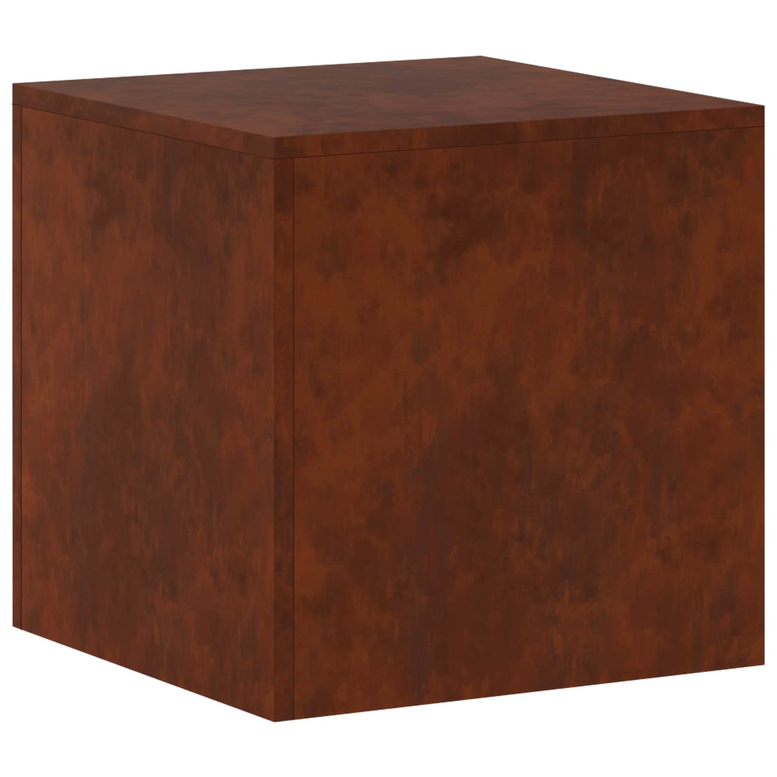 Plantenstandaard Roestkleurig 40 x 40 x 40 cm weervast staal image 2