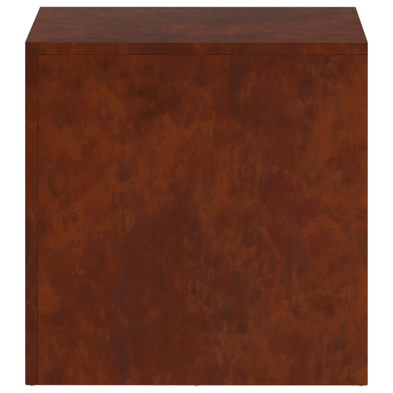 Plantenstandaard Roestkleurig 40 x 40 x 40 cm weervast staal image 5