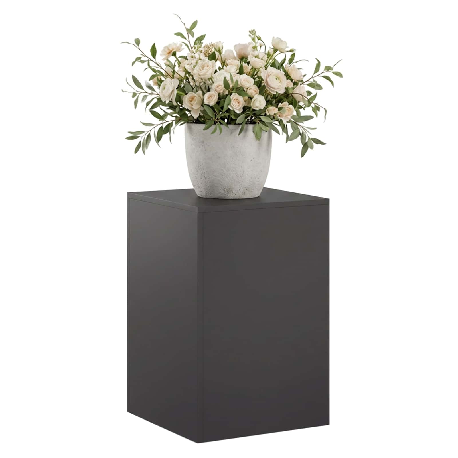 Plantenstandaard Zwart 40 x 40 x 60 cm Staal image 3