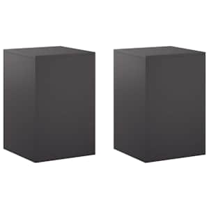 vidaXL Taimede alus 2 pcs Must 40 x 40 x 60 cm Teras