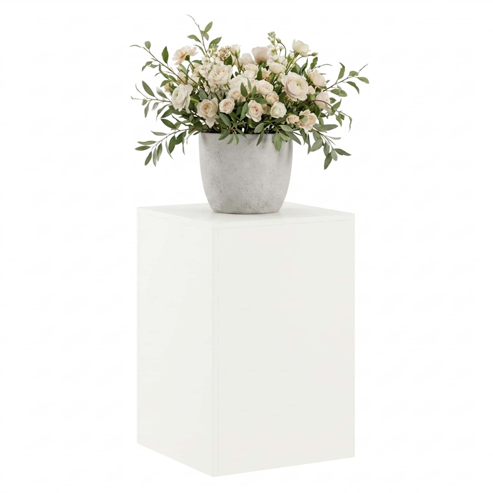 Plantenstandaard Wit 40 x 40 x 60 cm Staal image 3